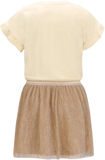 Like Flo meisjes jurk Geel - 104