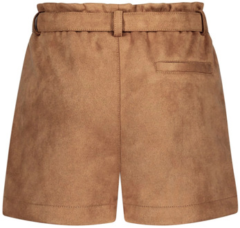 Like Flo meisjes korte broek Cognac - 164
