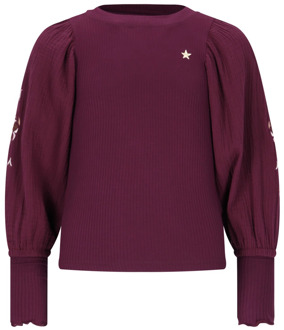Like Flo meisjes longsleeve Bordeaux - 110