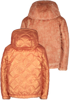 Like Flo meisjes reversible jas Oranje - 158-164