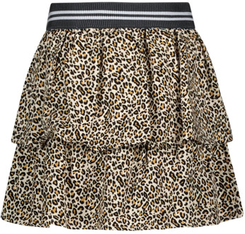 Like Flo meisjes rok Bruin - 122-128