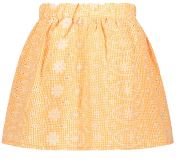 Like Flo meisjes rok Fel oranje - 128