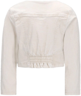 Like Flo meisjes spijkerjas Goud - 116