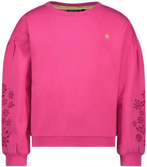 Like Flo meisjes sweater Fuchsia - 104