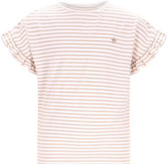Like Flo meisjes t-shirt Beige - 134-140