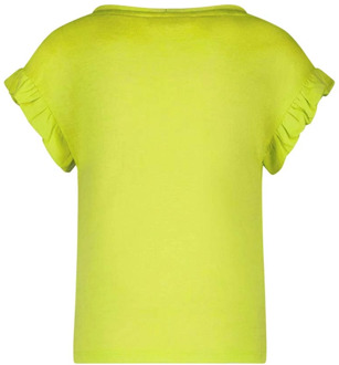 Like Flo meisjes t-shirt Lime - 128