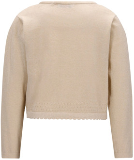 Like Flo meisjes vest Ecru - 134-140