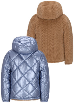 Like Flo meisjes winterjas Blauw - 110