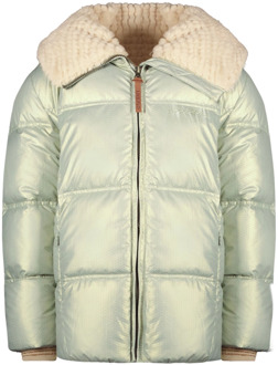 Like Flo meisjes winterjas Groen - 146-152