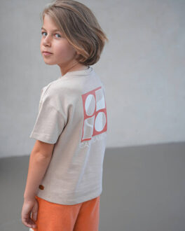 Like Flo T-shirt f602-6400 ediz - maat 122/128 Beige