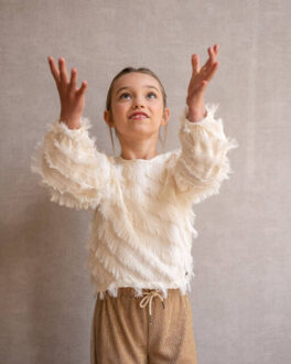 Like Flo Top lange mouw f511-5100 ella Ecru - 146/152