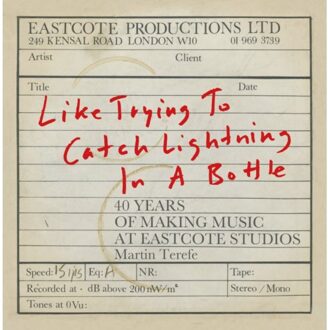 Like Trying To Catch Lightning In A Bottle - Martin Terefe