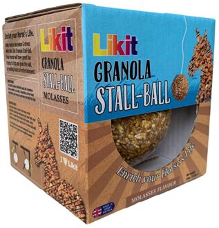 Likit Melasse Granola bal - Paardensnoepjes