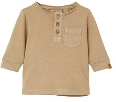 Lil'Atelier Lange Mouw Overhemd Nbmlando Humus Beige - 62