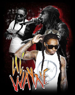 Lil Wayne Women's T-Shirt - Zwart - L