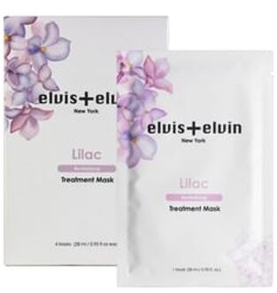 Lilac Revitalizing Treatment Mask Set 28ml x 4 sheets
