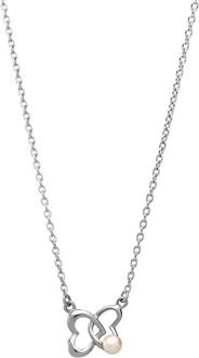 'Lili' Dames 925 Sterling Zilveren Ketting met Hanger - Zilver ZK-7513