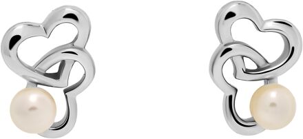 'Lili' Dames 925 Sterling Zilveren Stud Oorbellen - Zilver ZO-7513
