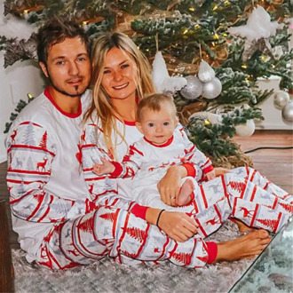 LILIGIRL Family Matching Christmas Pajamas Clothes Set 2019 Mommy and Me Sleepwear Nightwear Mother Daughter Clothing Outfits