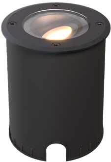 Lilly dimbare LED Grondspot - Kantelbaar - Overrijdbaar - Rond - 2700K warm wit - IP67 waterdicht - 3 jaar garantie - Zwart