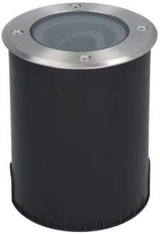 Lilly - LED Grondspots Zilver Kantelbaar