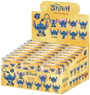 Lilo & Stitch 3D Foam Bag Clips Series 8 Display (24)