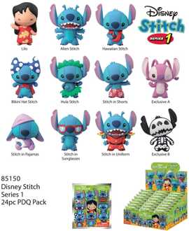 Lilo & Stitch 3D PVC Bag Clips Series 1 Display (24)