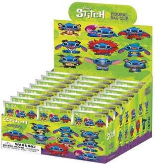 Lilo & Stitch 3D PVC Bag Clips Series 1 Stitch in costume Display (24)
