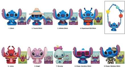 Lilo & Stitch 3D PVC Bag Clips Stitch Charm Display (24)