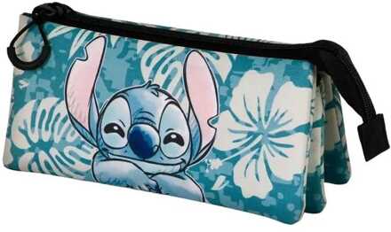 Lilo & Stitch FAN Triple Pencil case 2.0 Aloha Blue