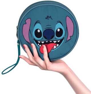 Lilo & Stitch Jumbo Toiletry Bag Face Blue