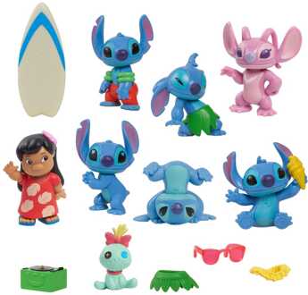 Lilo & Stitch Mini Figure 8-Pack Stitch Deluxe Figure Set 7 cm