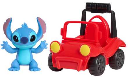 Lilo & Stitch Mini Figure Playset Stitch & beach buggy 7,5 cm