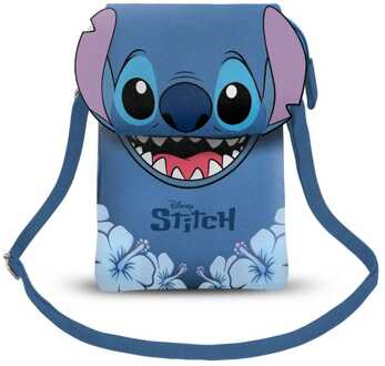 Lilo & Stitch Phone Bag Tongue Blue