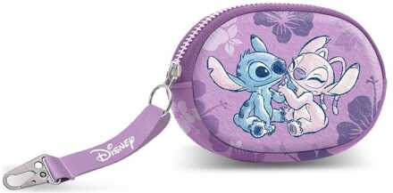 Lilo & Stitch Pill Coin Purse Stitch & Angel Pink