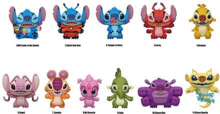 Lilo & Stitch PVC Bag Clips Serie 5 Display (24)