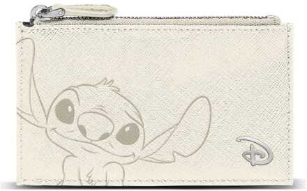 Lilo & Stitch Slim Card Holder / Mini Purse Cream Off-white