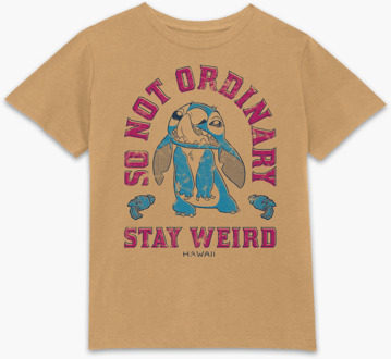 Lilo & Stitch Stay Weird Kids' T-Shirt - Tan - 134/140 (9-10 jaar) - Tan - L