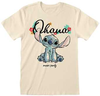 Lilo & Stitch T-Shirt Ohana Means Family Size L
