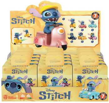 Lilo & Stitch Zoom Hero Pullback Vehicles with Figures Stitch (Blind Box Ver.) Assortment (12)
