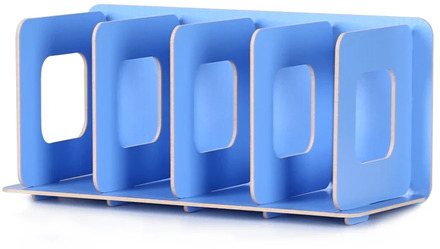 Lilong CD frame wood storage display DVD CD video rack CD storage cabinet box F100310 color optional practical can put 24 left