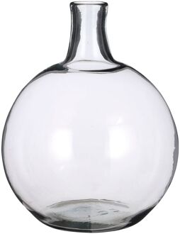 Lilou Glazen Fles - H45 x Ø32 cm - Gerecycled Glas Transparant