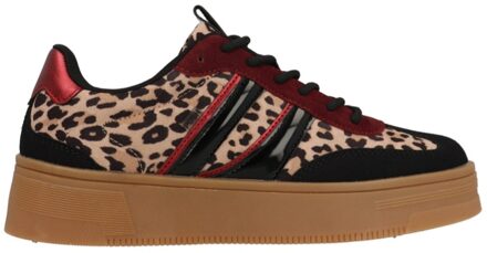 Lily C1152148APSH3 Zwart / Leopard maat