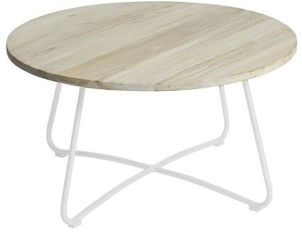 Lily coffee table diameter80,5x43 cm stonewhite Wit