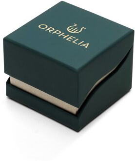 'Lily' Dames 925 Sterling Zilveren Ring - Goud ZR-7582/G - Q