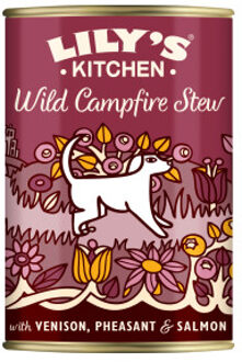 Lily's Kitchen Campfire Stew wild natvoer hond 1 tray (6 x 400 g)