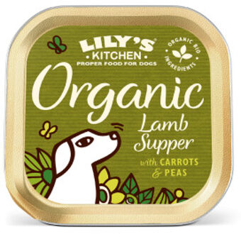 Lily's Kitchen Organic Supper lam paté natvoer hond 11 x 150 g