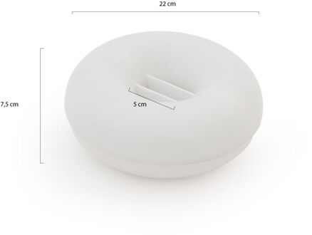 Lima parasollamp led oplaadbaar dimbaar ø 17,5cm - Laagste prijsgarantie! Wit