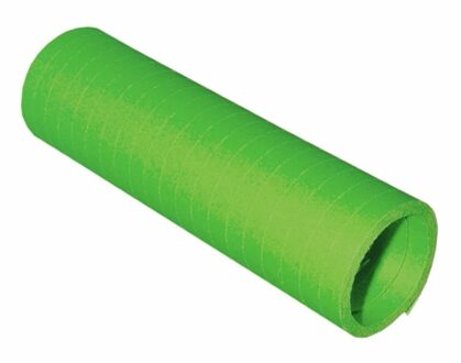 Lime groene serpetines rollen 4 meter - Serpentines