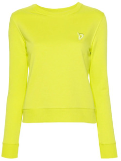 Lime Sweatshirt Dondup , Green , Dames - S,Xs